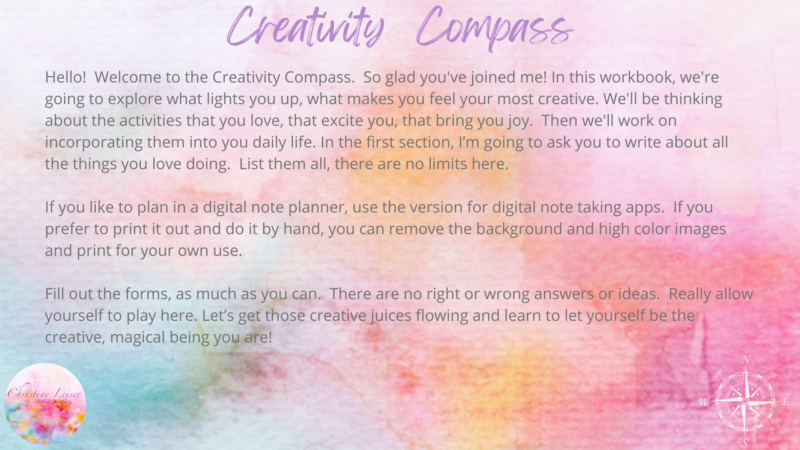 Creativity Compass (Canva Template)